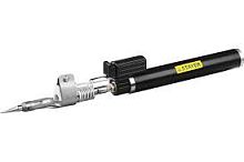 Паяльник газовый STAYER в наборе 5в1, 45 Вт, пьезоподжиг, горелка, фен, 4 жала, 1200°С, PS400  картинка